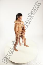 Standing reference poses of Lukas & Peggy